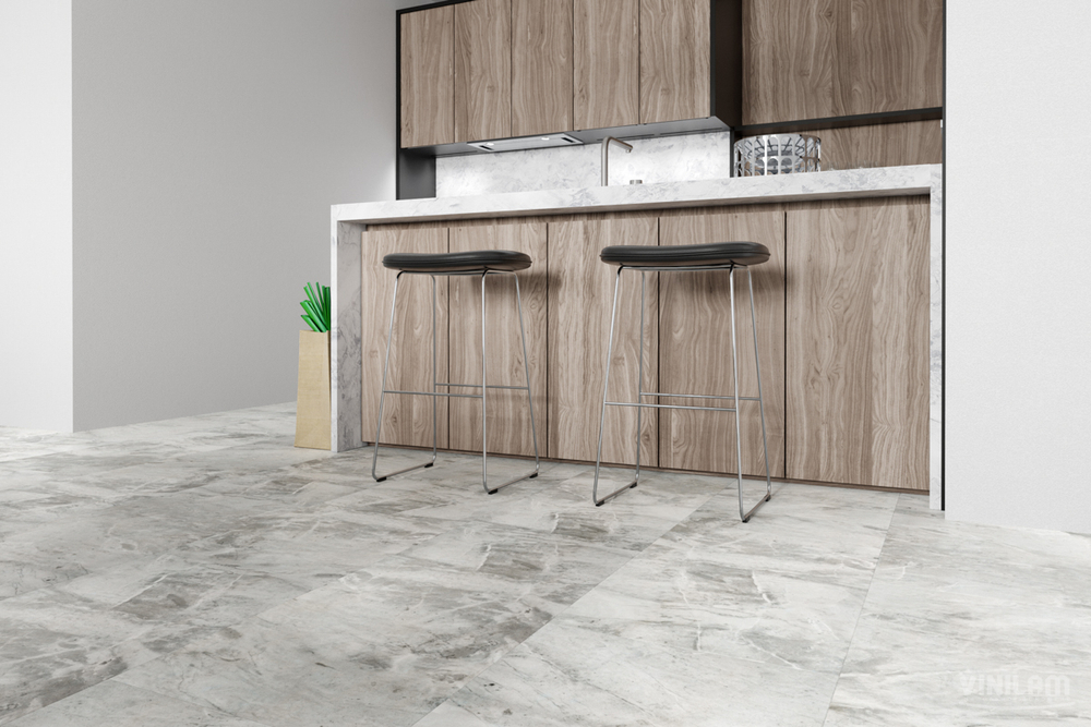LVT-плитка VINILAM 91902 Адриатический серый (4,56) клеевой