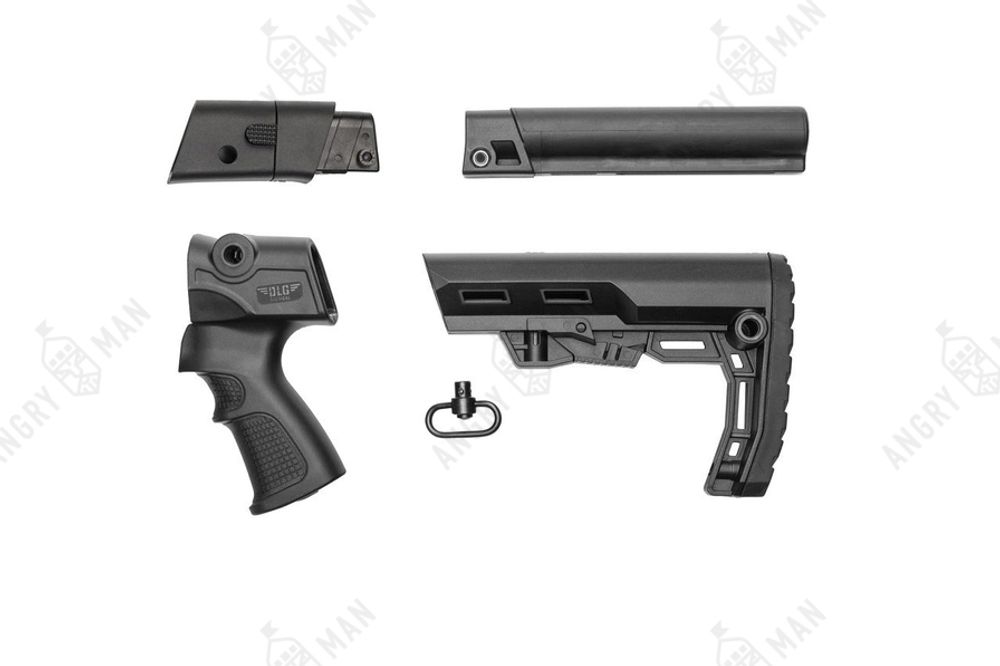 Комплект: Телескопический складной приклад на турецкие ружья, Alpha без подщечника, K.Arma