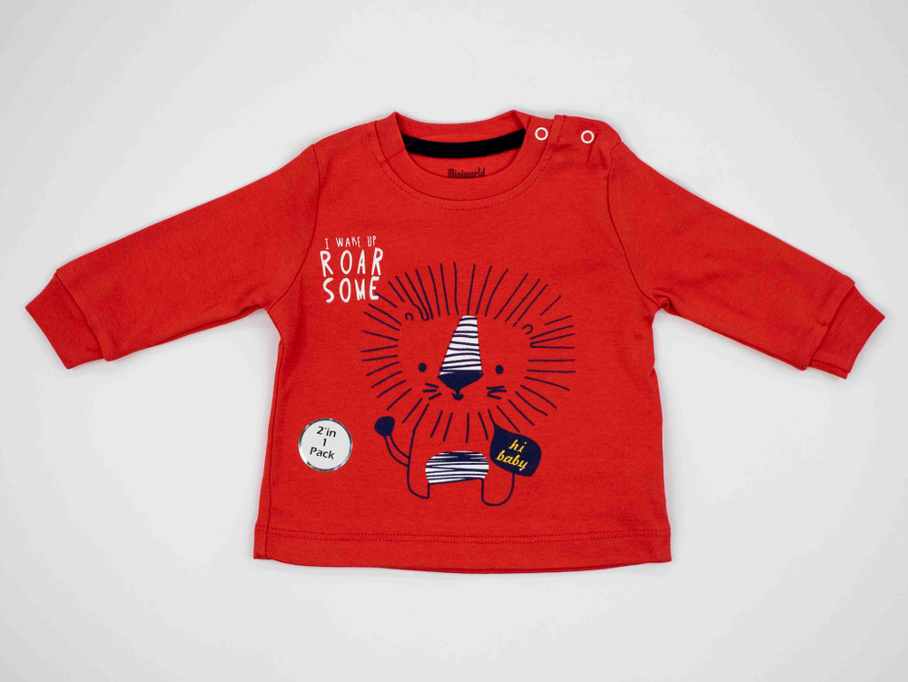 4340 комплект лонгслив  Лев