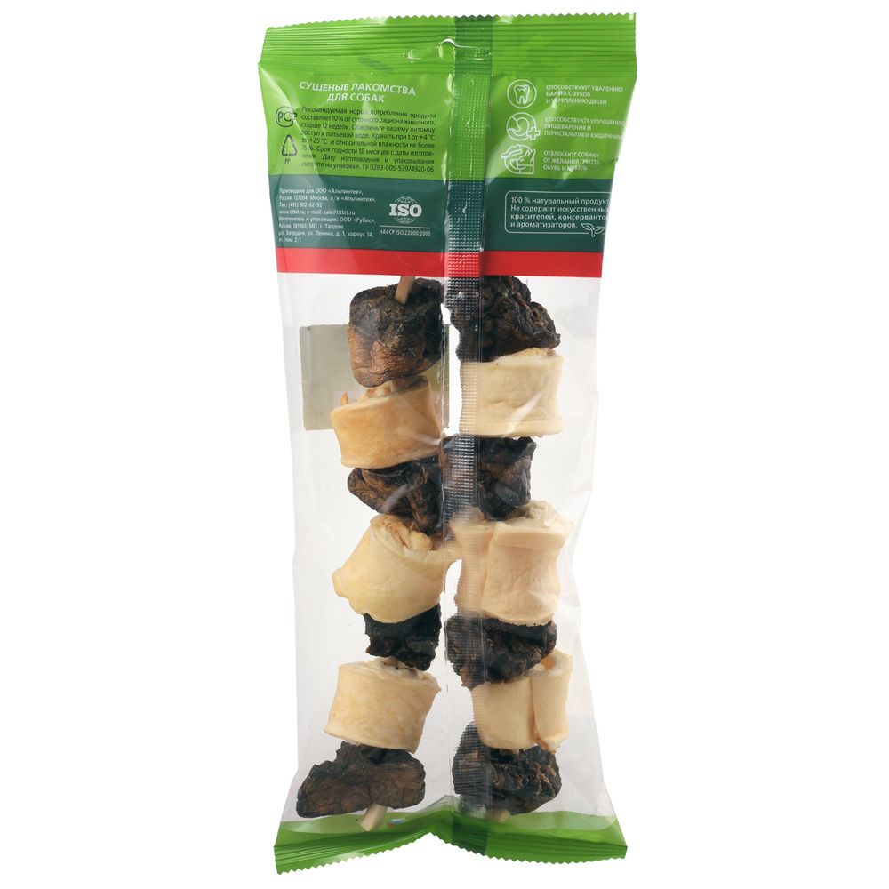 Лакомство TiTBiT Шашлычок говяжий для собак