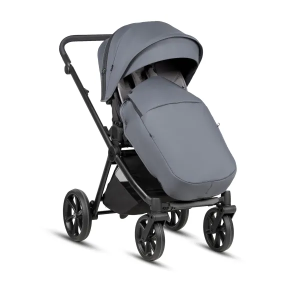Коляска 2 в 1 Tutis Mio 3+ Essential Dark Grey