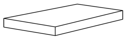 Угловая ступень Jade Angolo Sx Grad.C.Retta Opale Nat. левая (82092)