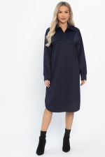 Платье-поло Сан-Диего (синее) П14575-10М LT Collection