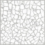 Керамогранит Alma Ceramica GFU04LRT17R Laurent 60x60 белый / серый сахарный под камень