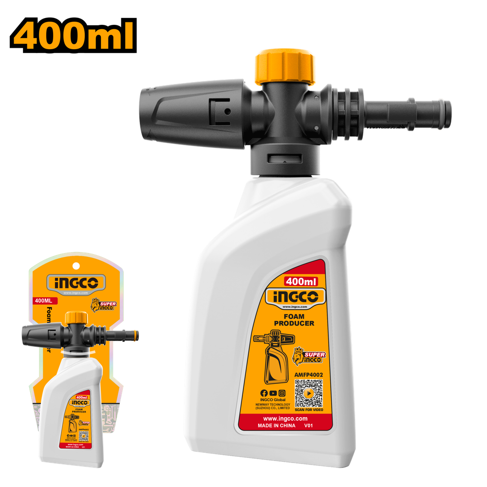 Насадка-пенообразователь для мойки 400 мл INGCO AMFP4002