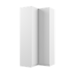 МС Мадера Шкаф ШМУ 960*960*2100*520 (лдсп белый)