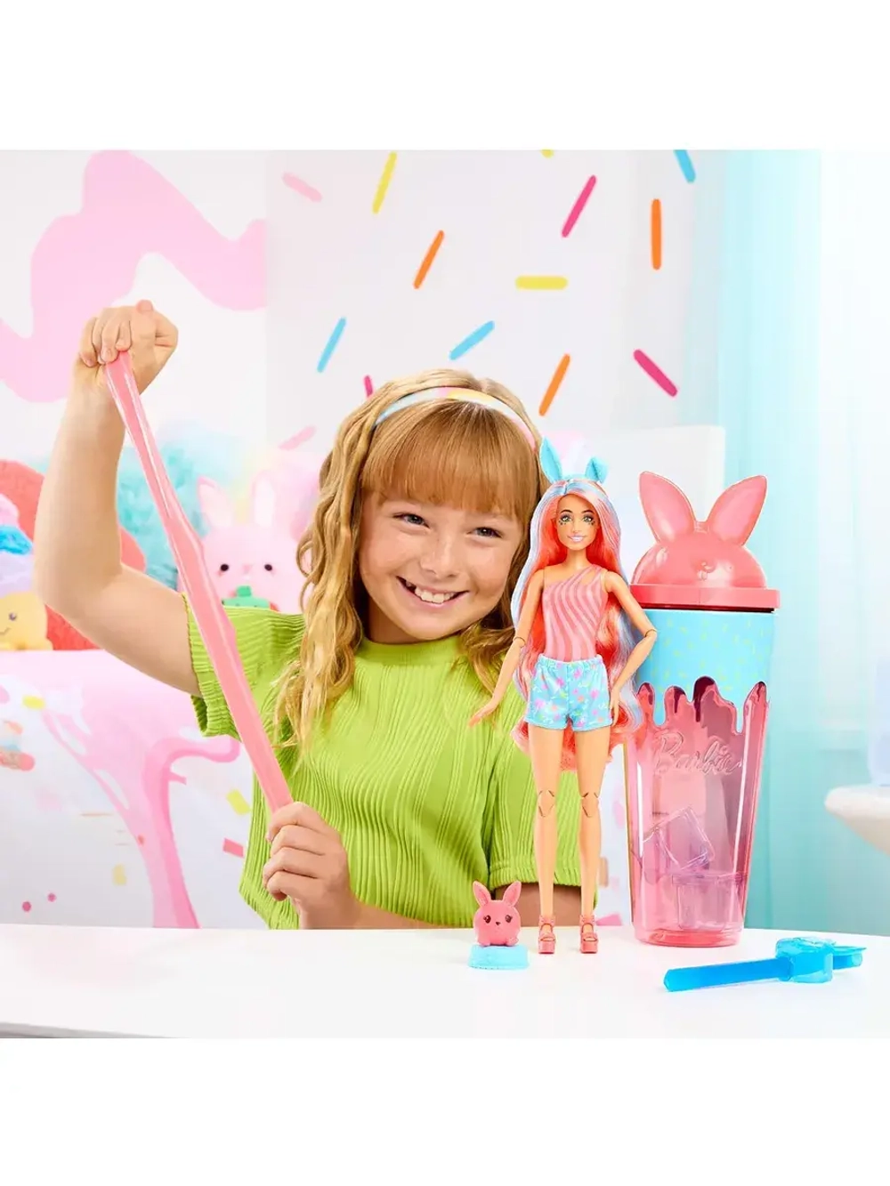 Кукла Барби Pop Reveal Shakes Series Образ кролика JCN87