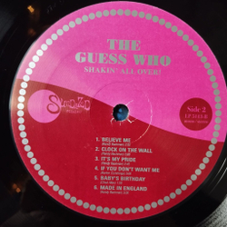 Винтажная виниловая пластинка LP The Guess Who Shakin' All Over (USA 2001)