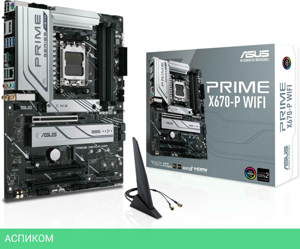 Материнская плата ASUS Prime X670-P WiFi DDR5