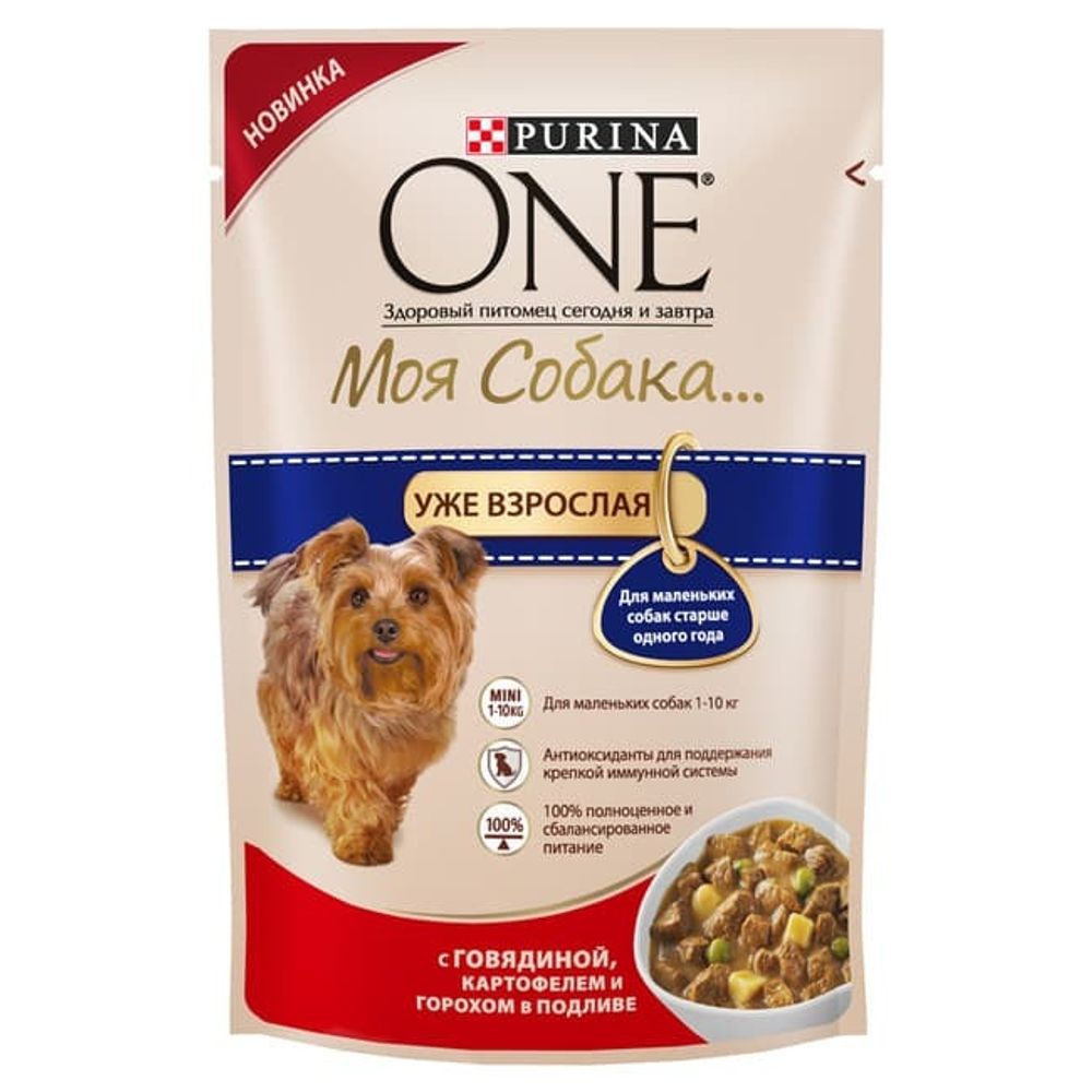 ONE МояСоб Взрос Гов Карт&amp;Гор 100г