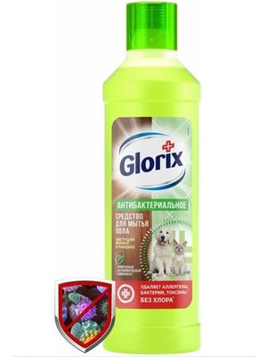 Средство для мытья полов Glorix Цветущая яблоня и ландыш 1 л