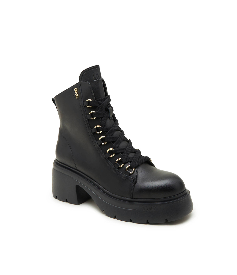 Кожаные ботильоны carrie Liu Jo - черный(SF3053 P0102)