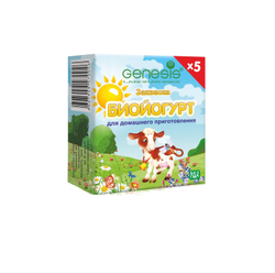 Закваска Биойогурт Genesis, 1 пакет на 1-3 литра молока