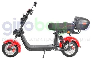 Электроскутер CityCoco WHITE SIBERIA PRO 2500w (Красный) фото 6 фото №11