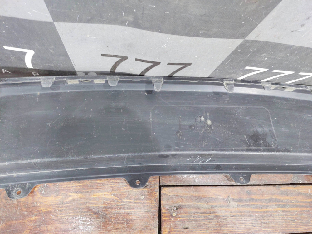 Юбка заднего бампера Skoda Octavia 3 (A7) 13-20 Б/У Оригинал 5E5807521H