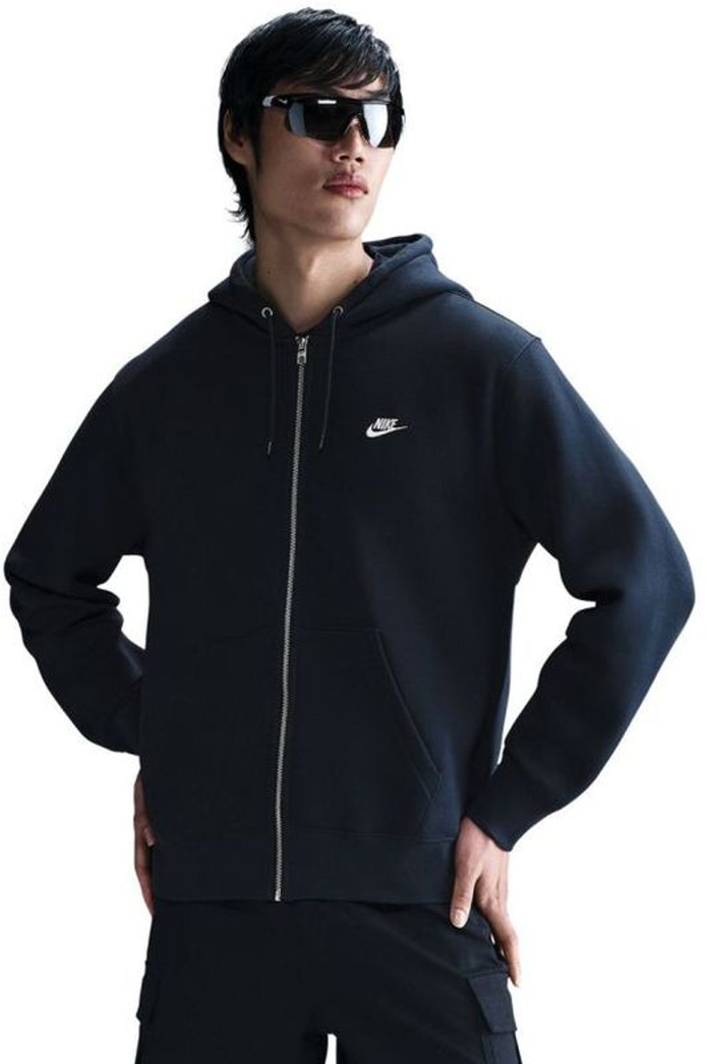 Куртка теннисная Nike Club Full-Zip Fleece