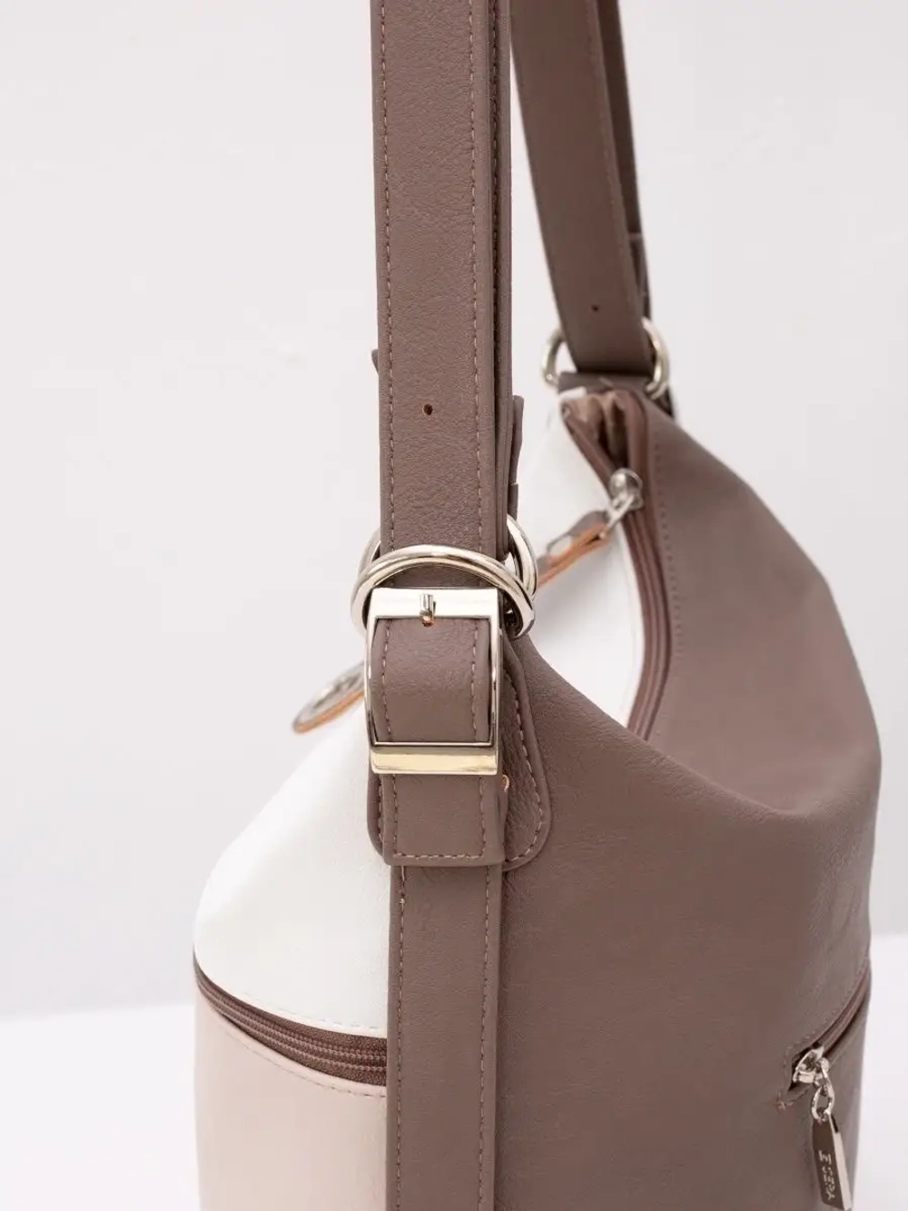 Сумка рюкзак через плечо большая шоппер