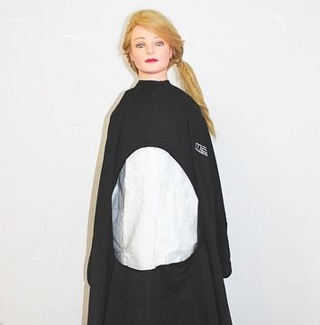 Пеньюар MASTER Professional черный с окошком