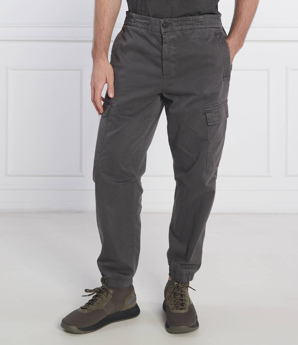 штаны sisla-1-cargo-ds BOSS ORANGE - серый(50484948)