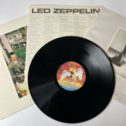 Винтажная виниловая пластинка LP Led Zeppelin Presence (Япония 1976) (Без Оби) Achilles Last Stand