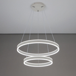 Citilux Дуэт CL719640 LED Люстра подвесная с пультом Белая