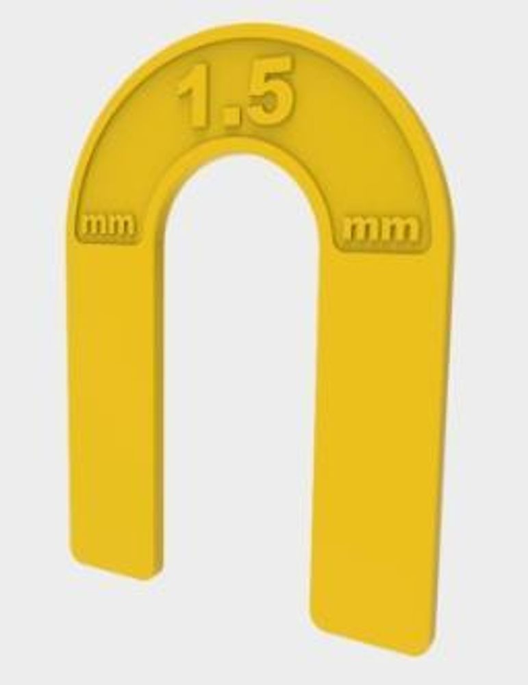 СВП ПОДКОВА  многоразовая 1,5мм 100шт пакет /444-0015