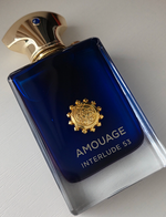 Amouage Interlude 53 Man 100ml (Коробка парфюма без слюды, парфюм новый, распаковка для фото)