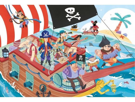 Puzzle PZL 24 MAXI PIRATES