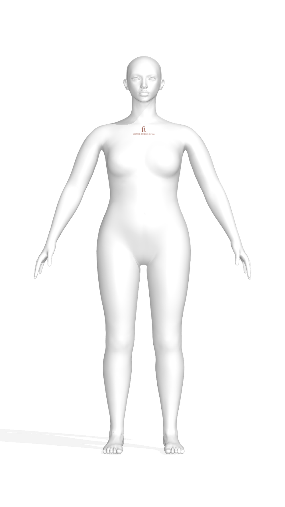 3D аватар манекена Моника