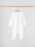 Комбинезон / Cлип для малышей Next E19-697, 3 шт., Белый