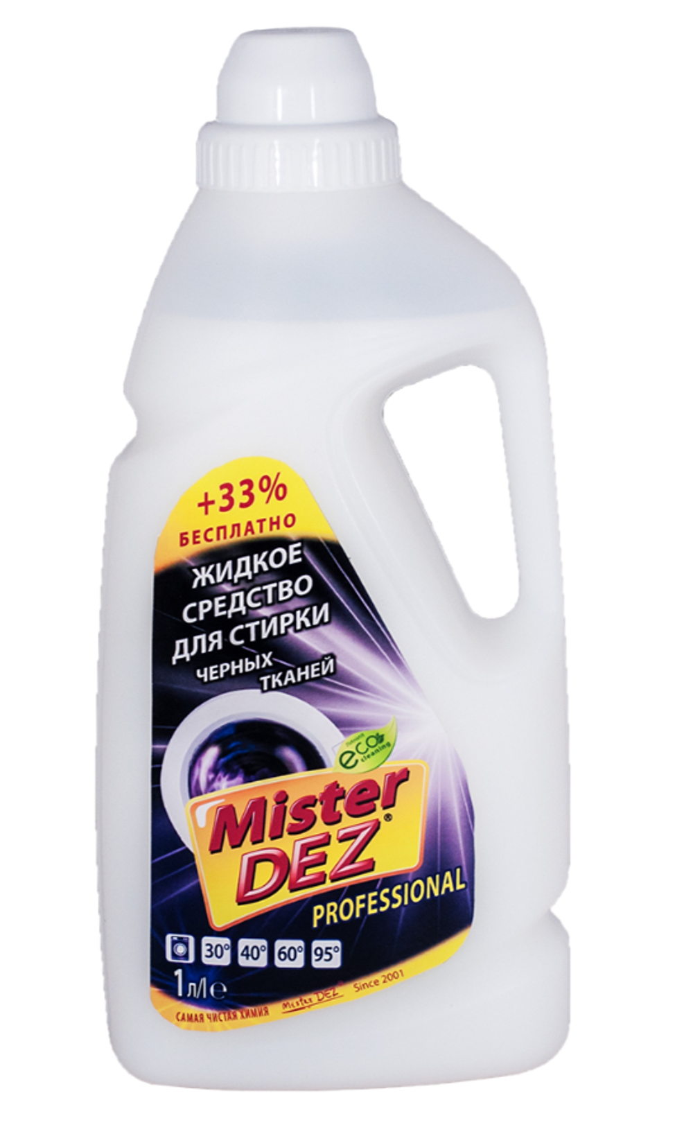 Жидкое средство для стирки черного белья Mister Dez Professional, 1 л