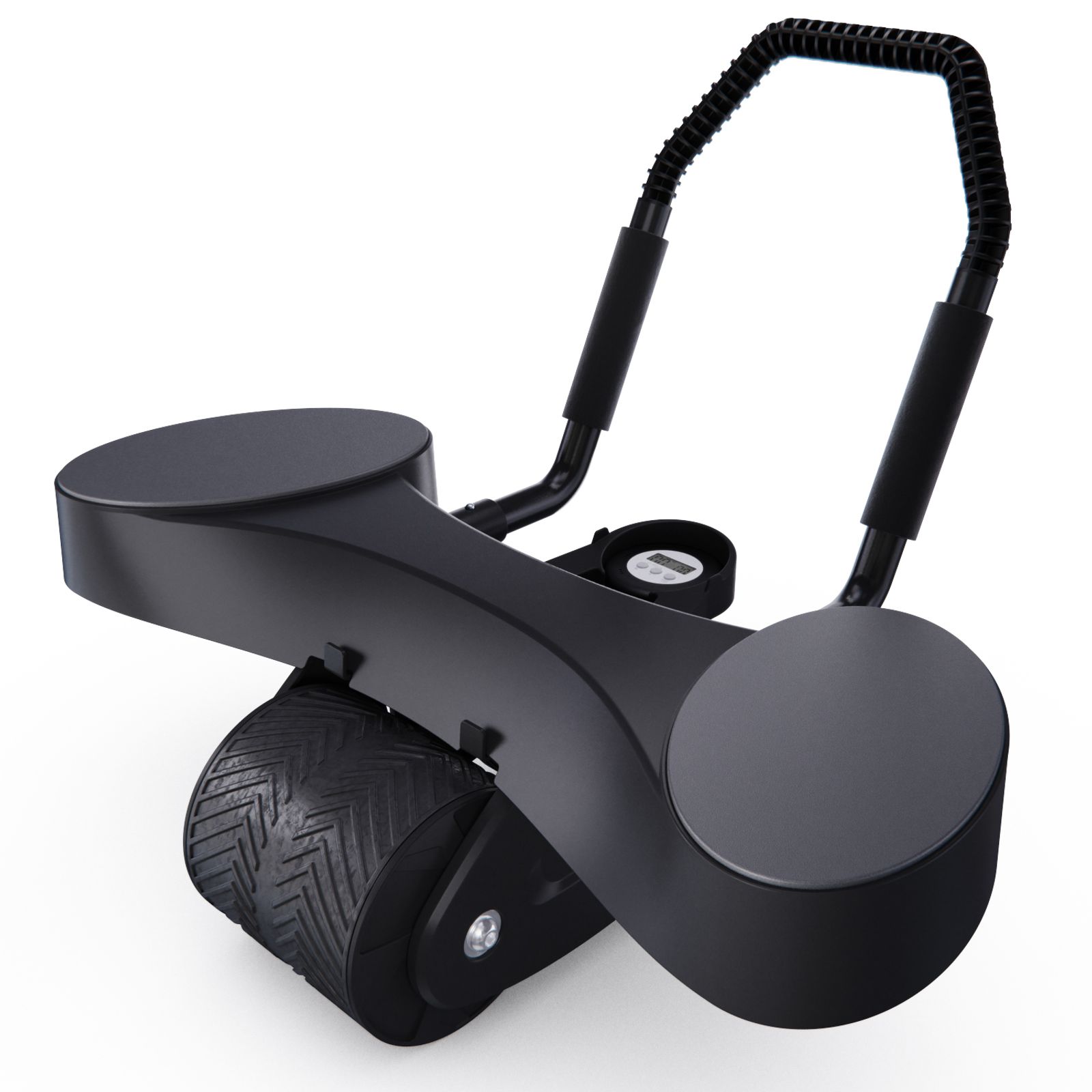 Тренажёр для пресса AB Roller SND чёрный с ковриком 34 х 17 x 0.6 cм фото №1