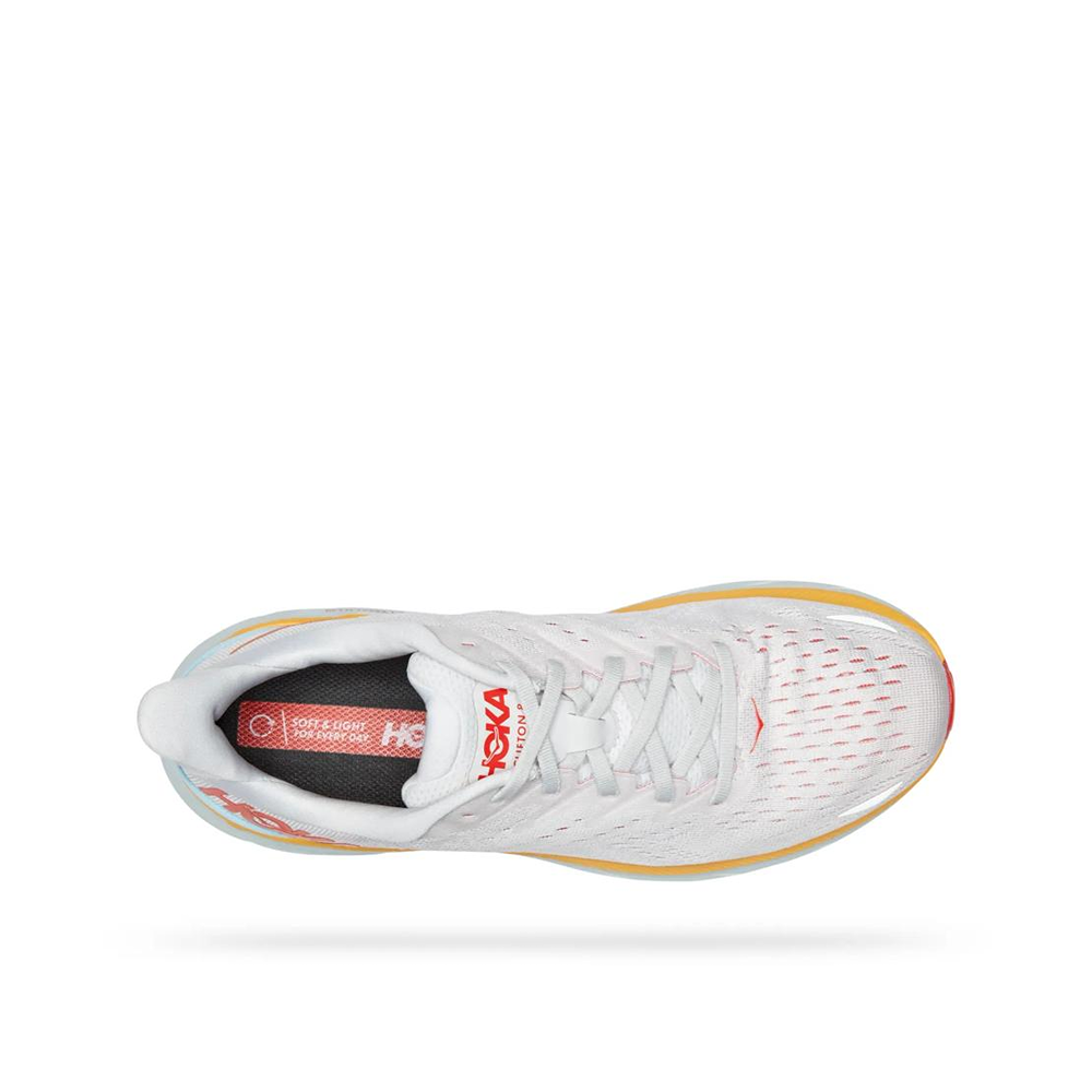 Кроссовки мужские HOKA M CLIFTON 8 Nimbus Cloud / Blanc De Blanc