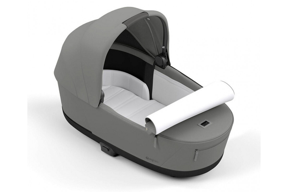 Коляска 2 в 1 Cybex Priam IV Mirage Grey, шасси Chrome Brown