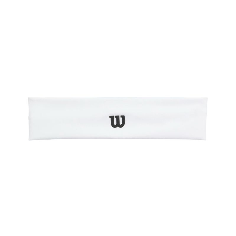 Теннисная бандана Bandana Wilson Logo Wide Headband - bright white