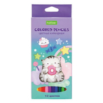 Карандаши цветные "ECO" 12 цв. серия -Приключения кота Пирожка- заточен. CS_066356 (Хатбер)