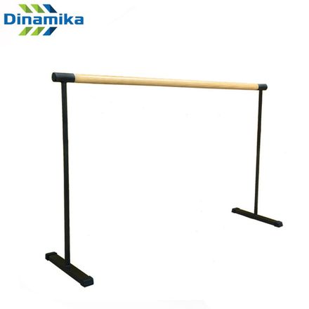 Мобильный хореографический станок однорядный поручень из сосны 2000 мм