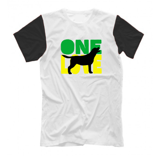 Футболка "Лабрадор - единственная любовь"