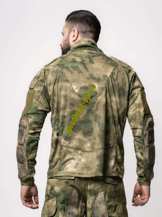 Костюм тактический с защитой маскировочный Черепаха Мох