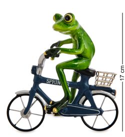 GAEM Art MN- 83 Фигурка «Лягушка-велосипедист»