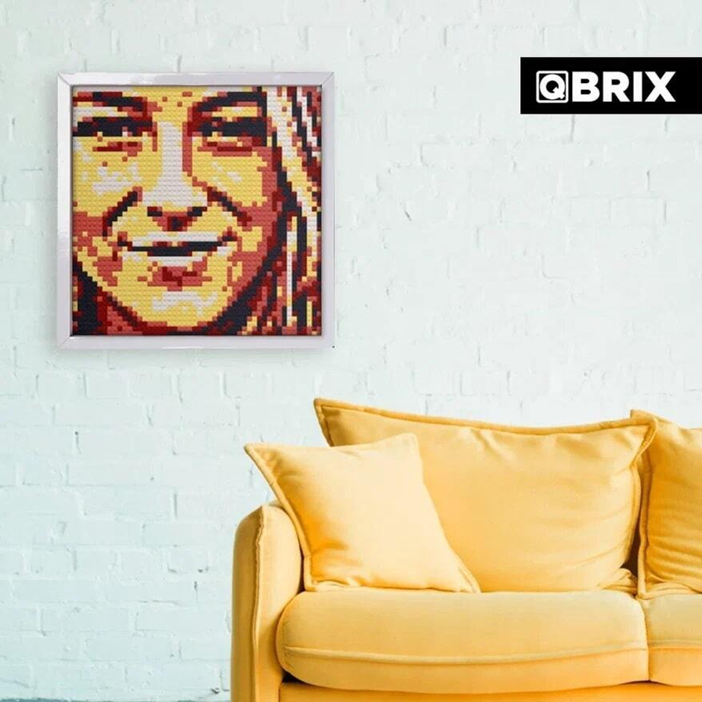 Фотоконструктор QBRIX Solar - Пксель-арт, собери свою цветную картину по фото из деталей Lego