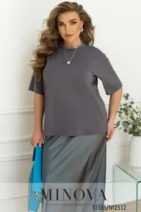 Футболка 2512-графит Minova