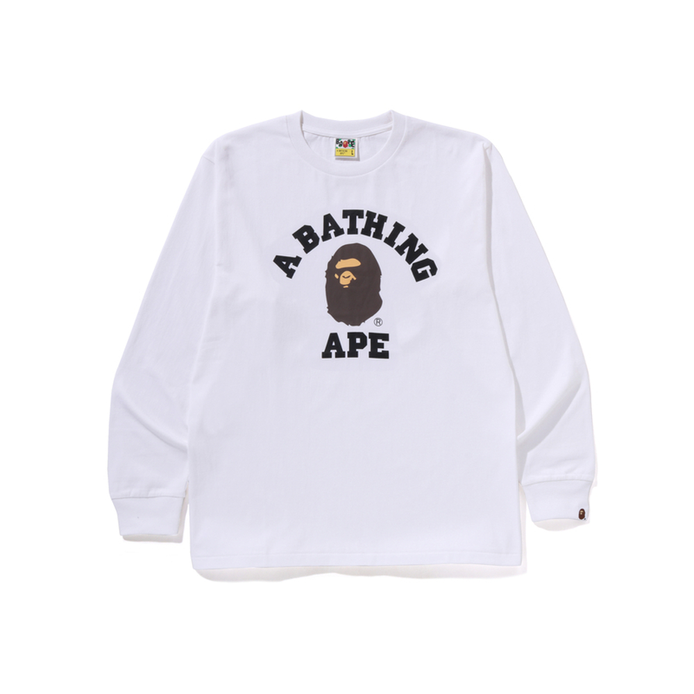 A Bathing Ape College L S Tee