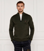 Шерстяной свитер Aeronautica Militare - оливковый(MA1389L415)