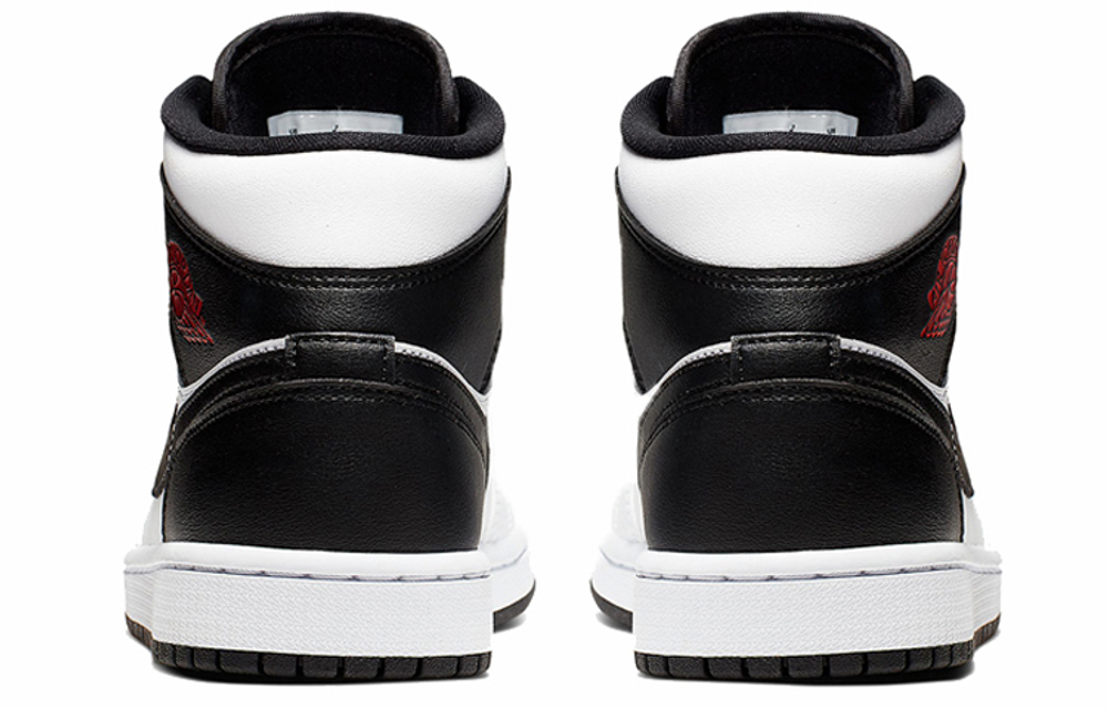 Air Jordan 1 Mid 'White Black' Women's