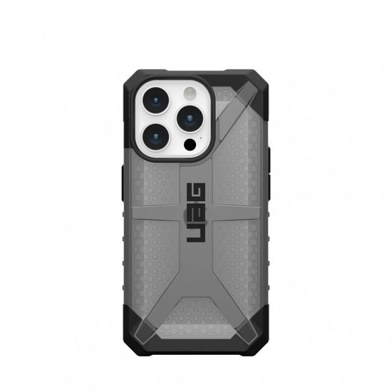 Чехол Uag Plasma для iPhone 15 Pro MAX 6.7", цвет тонированный (Ash)