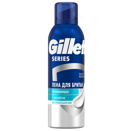 Пена для бритья Gillette Series охлаждающая с эвкалиптом 200 мл