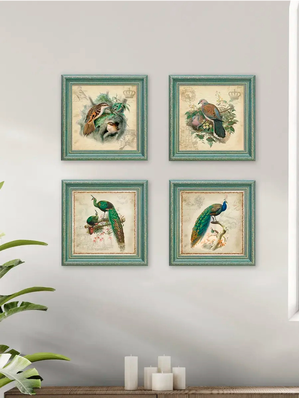 Картина на стену интерьерная на холсте 25*25 см