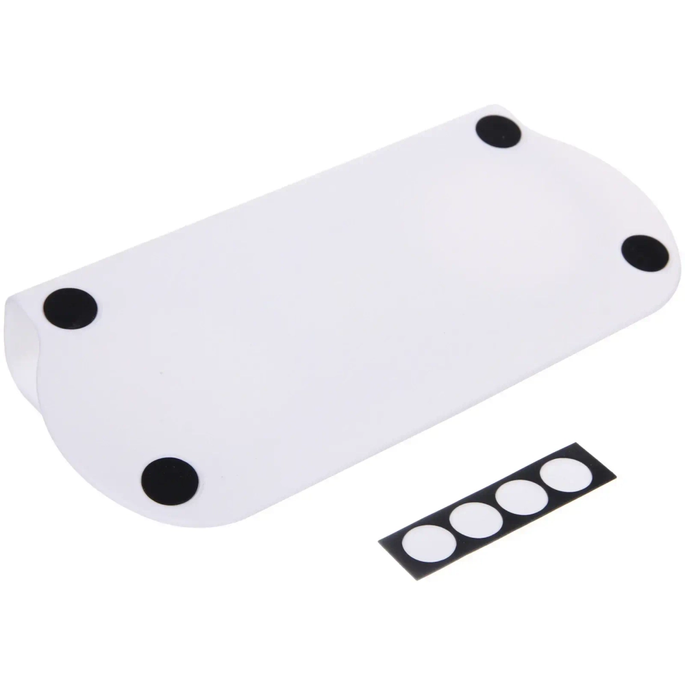 Миска пластиковая на подставке «МУРОЧКИН», цвет белый, 14*27см /270мл