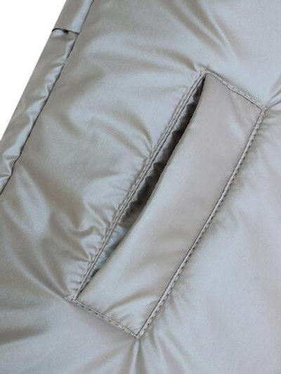 Полупальто "Лилия" серебро р. 92 (АксАрт)